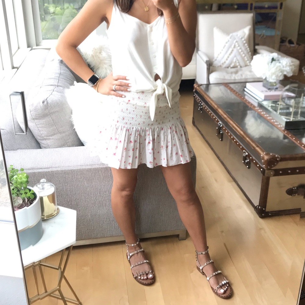 Ruffle skirt